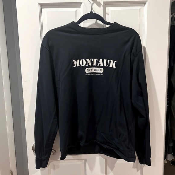 Brandy Melville Tops - Brandy Melville BRAND NEW navy long sleeve. Would fit XS or S.